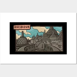 Borobudur Posters and Art